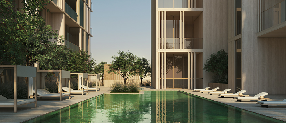 JAD288, Jumeirah Garden City, Leisure Pool